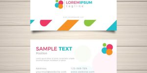 کارت ویزیت سلفون براق